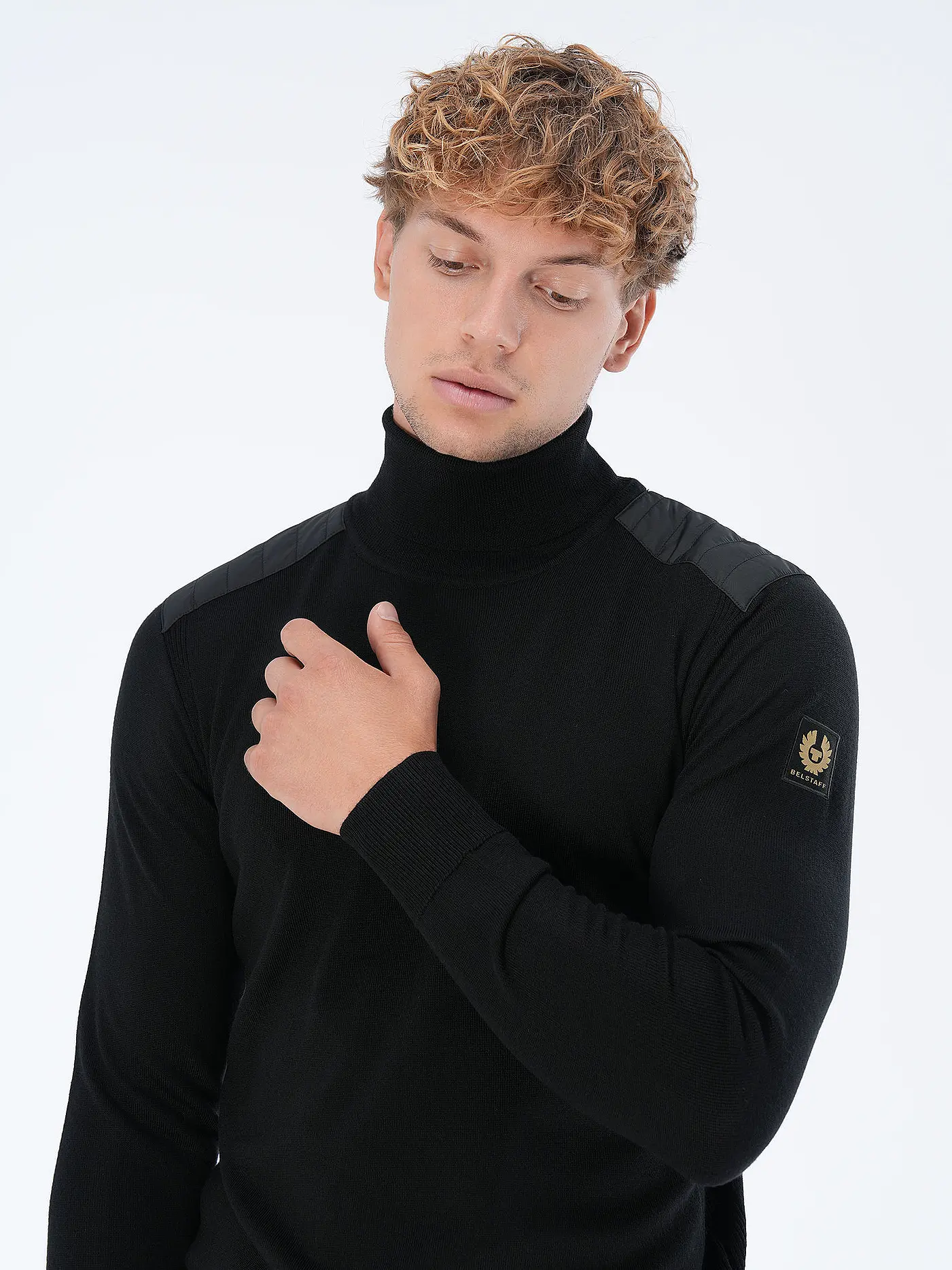BELSTAFF | Rollkragenpullover KINGSLAND | schwarz